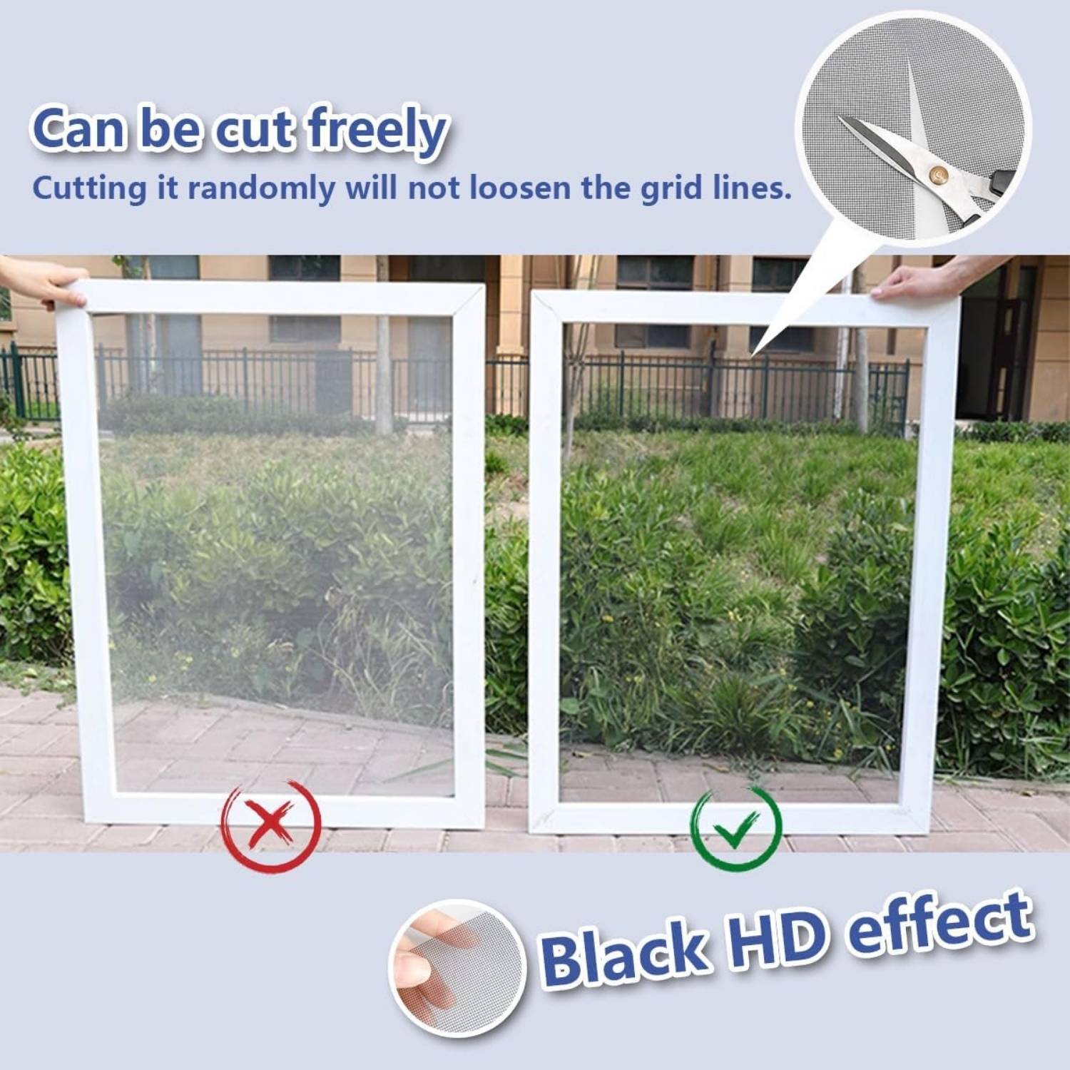 Velcro Window Screens | Adjustable Window Screen | Window Screen With Velcro 17 Velcro Window Screens | Adjustable Window Screen | Window Screen With Velcro - Image 5
